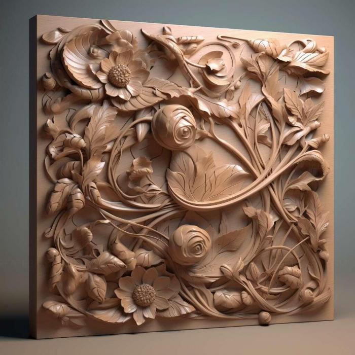 نموذج ثلاثي الأبعاد لآلة CNC 3D Art 